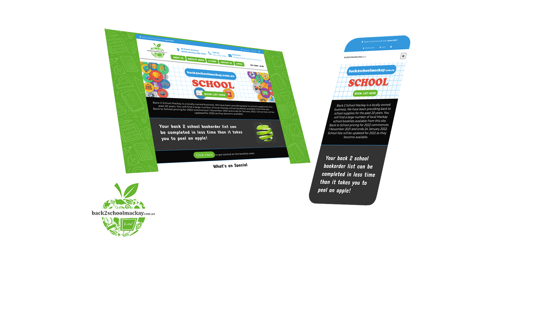 Back2school Website Design and Developed by Strategic Media Partners