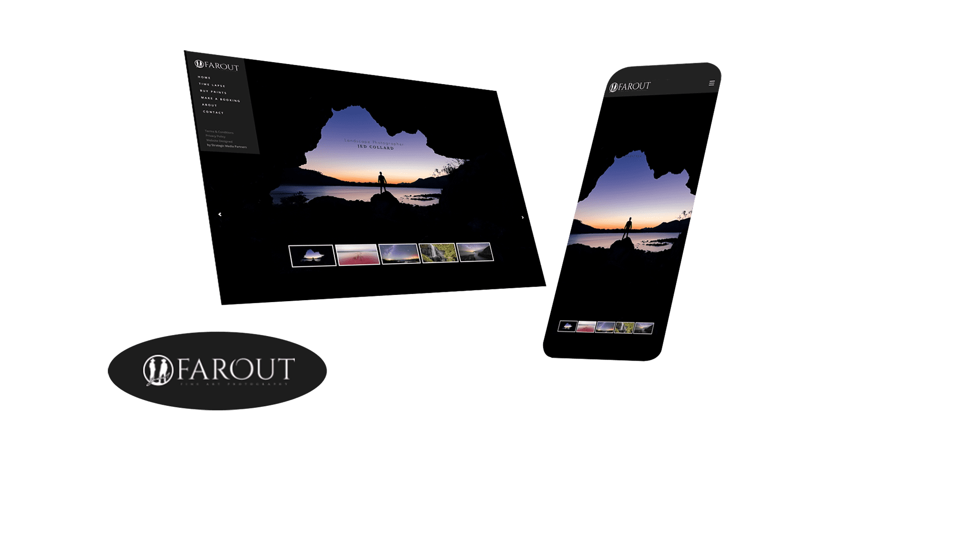 Farout Website Design and Developed by Strategic Media Partners