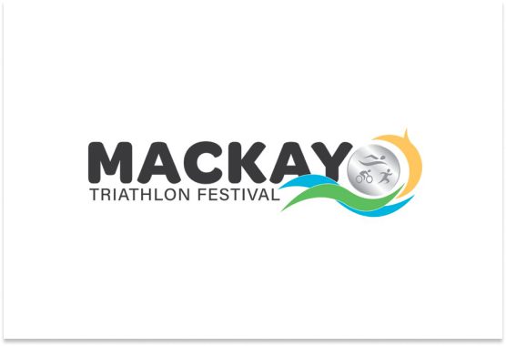 Mackay Triathlon Festival Graphic Design Logo by Strategic Media Partners