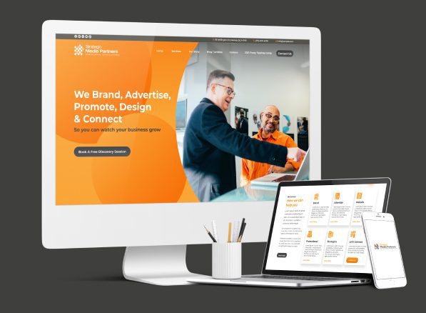 Web Design & Development Strategic Media Partners Mackay Queensland Australia - Digital Marketing Graphic Website Design and Development