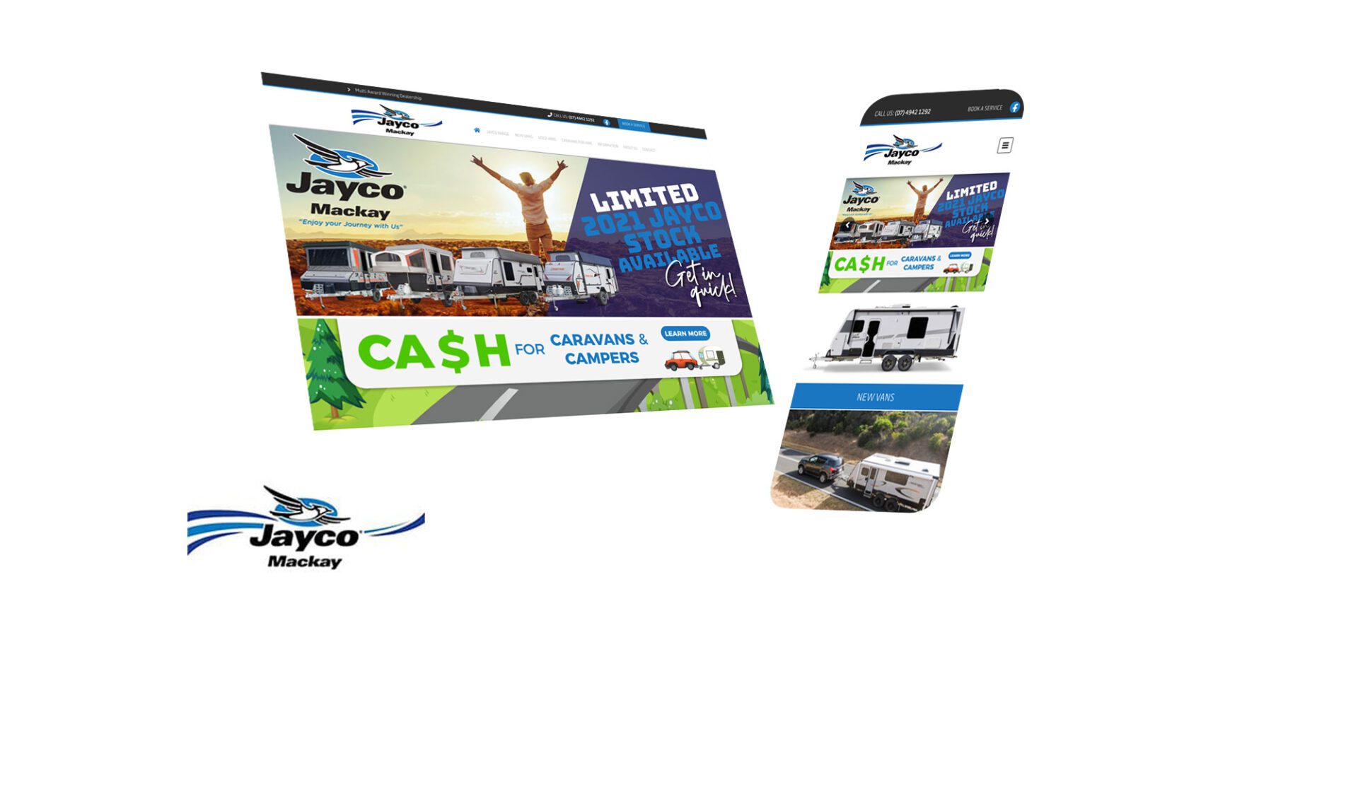 Jayco Mackay Website Design and Developed by Strategic Media Partners