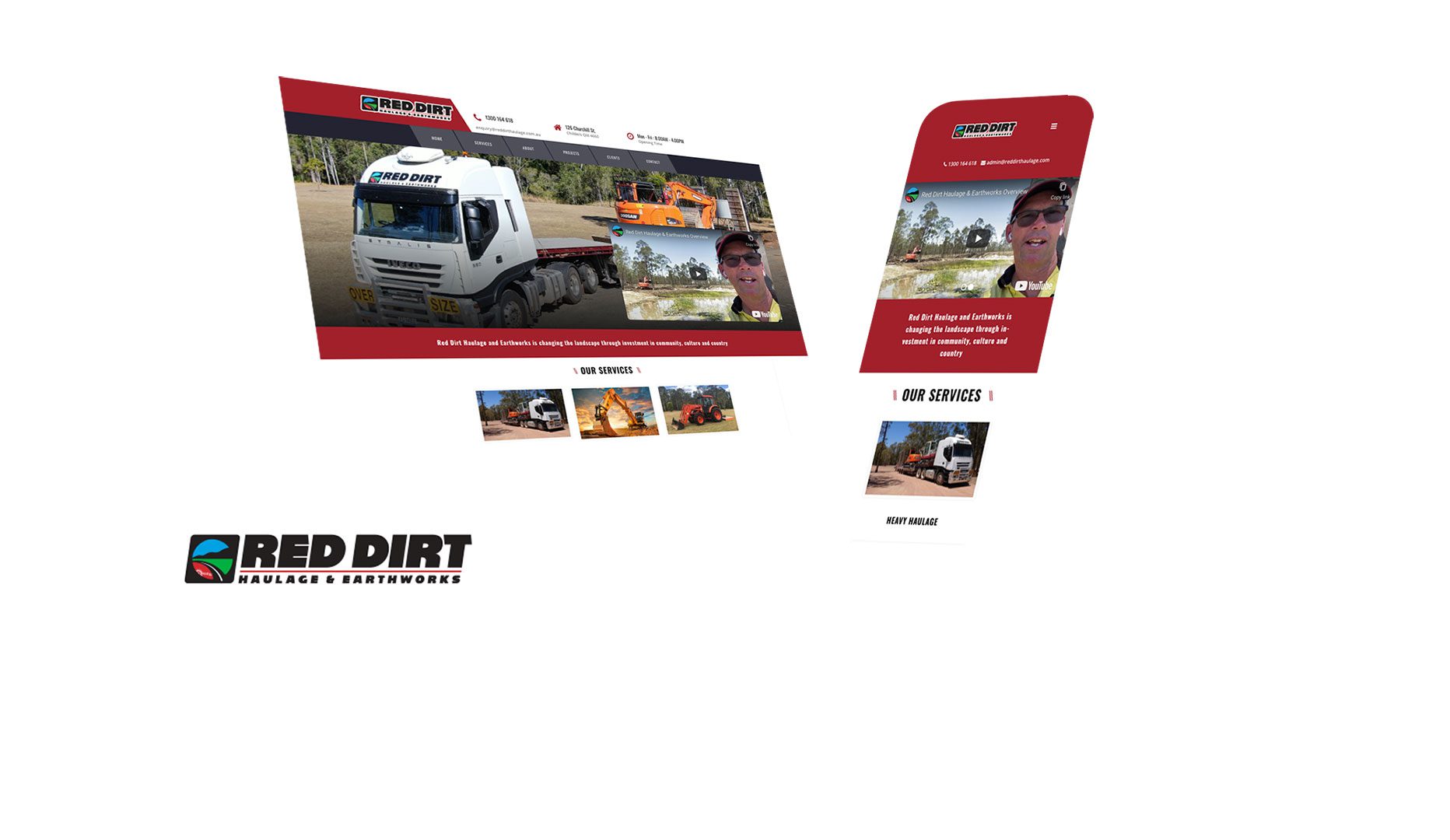 Red Dirt Website Design and Developed by Strategic Media Partners