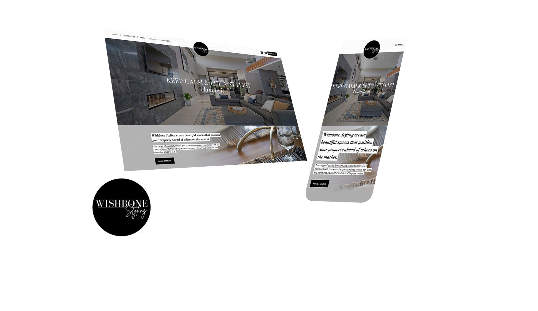 Wishbone Styling Website Design and Developed by Strategic Media Partners