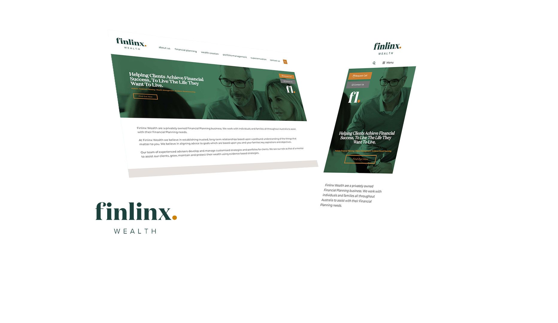 Finlinx Wealth Website Design and Developed by Strategic Media Partners Mackay