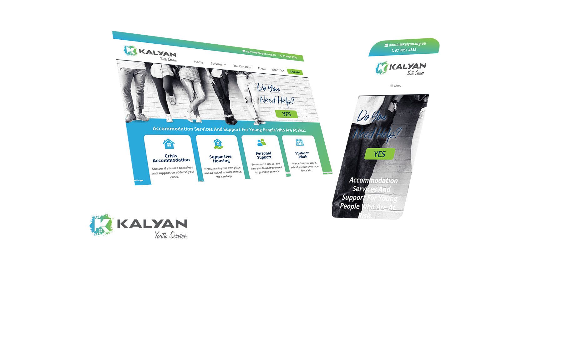Kalyan Youth Service Website Design and Developed by Strategic Media Partners Mackay