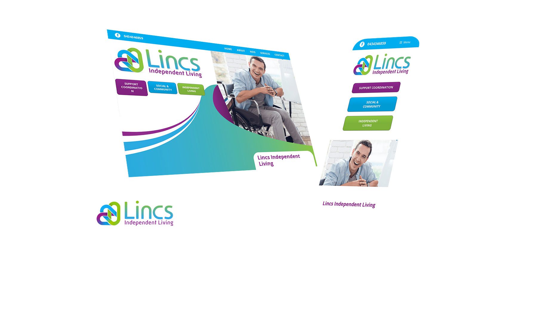 Lincs Independent Living Website Design and Developed by Strategic Media Partners Mackay