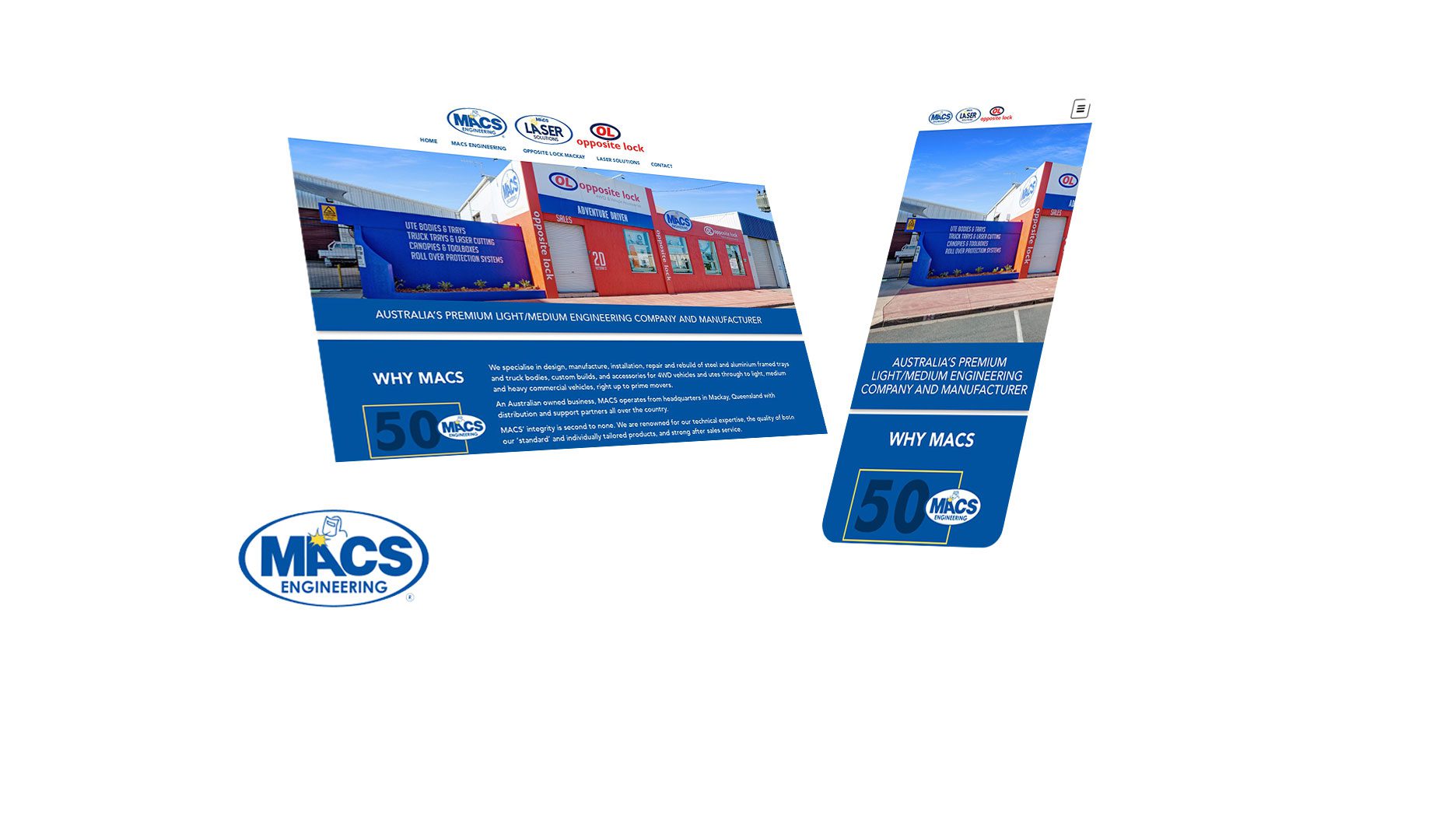 MACS Engineering Website Design and Developed by Strategic Media Partners Mackay