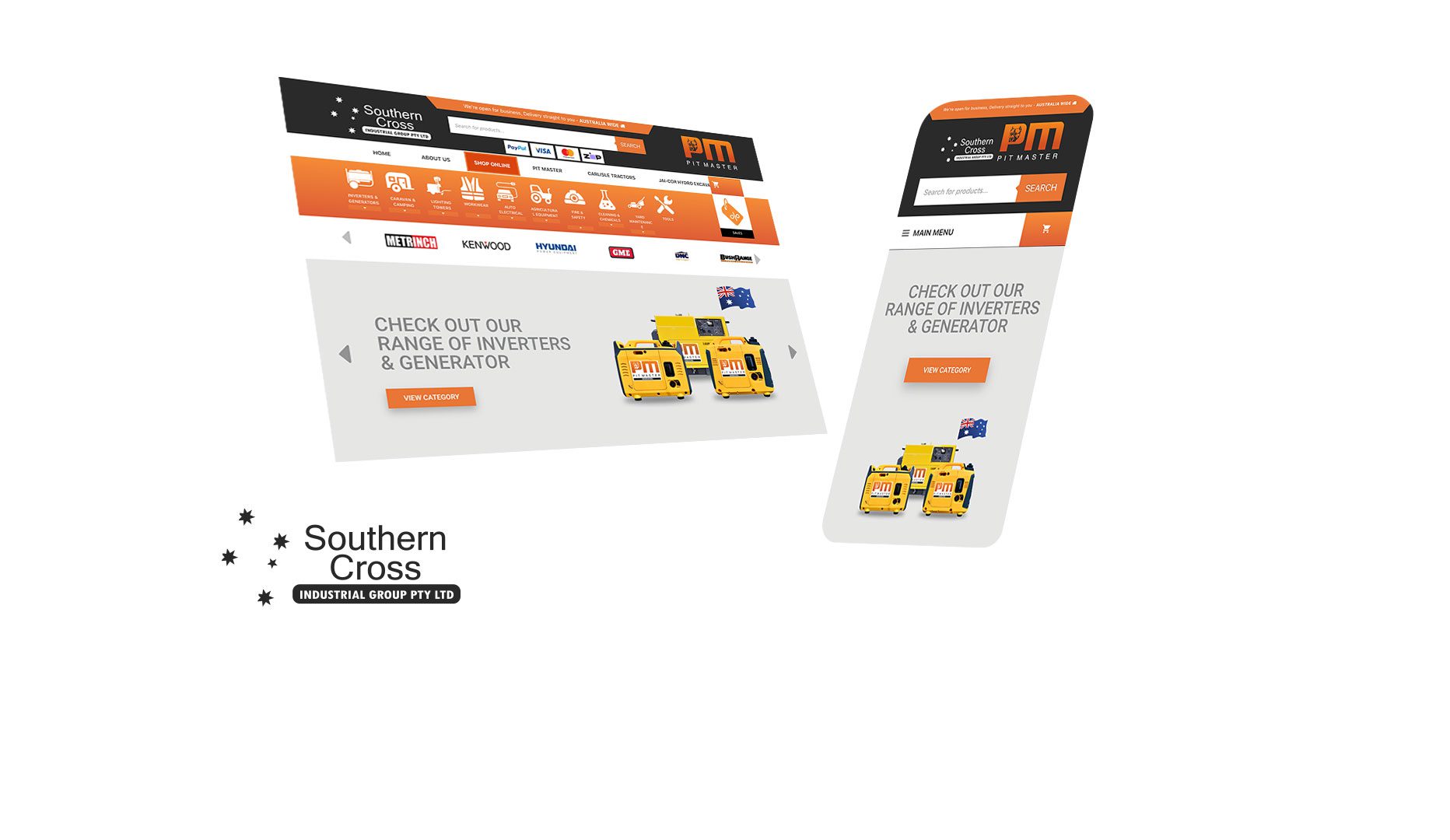 Southern Cross Industrial Group Website Design and Developed by Strategic Media Partners Mackay