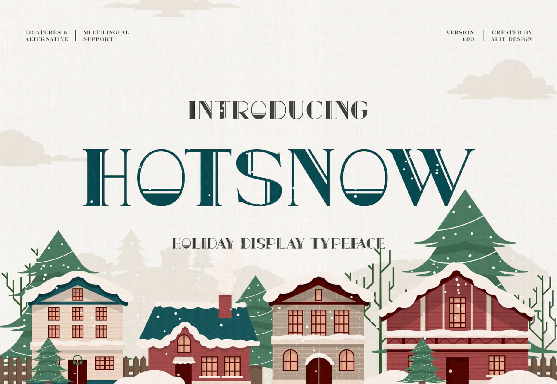 hotsnow-vertion-font