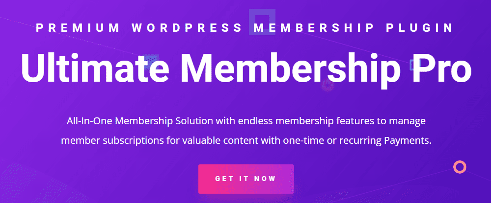 Ultimate Membership Pro