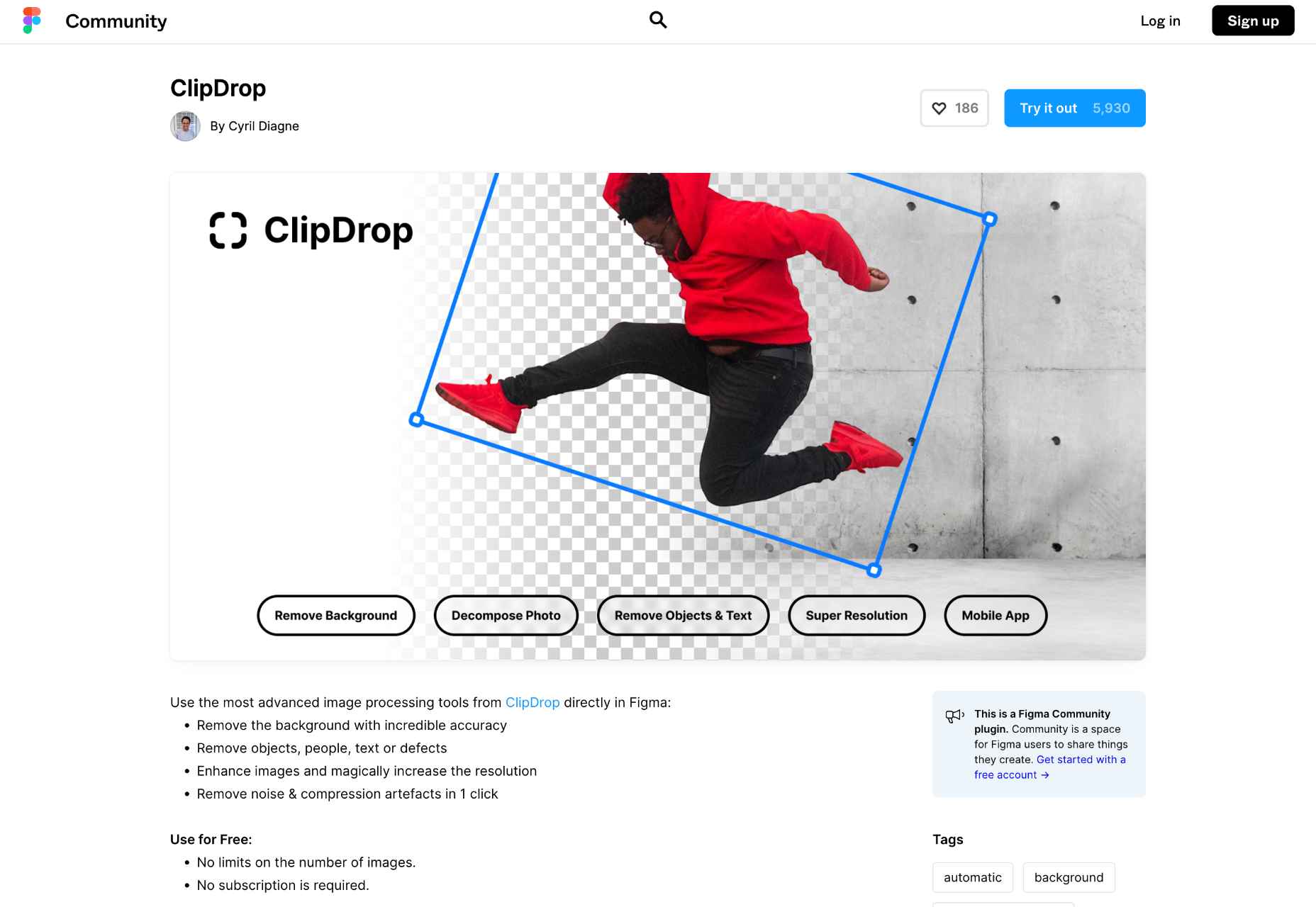 ClipDrop Tools