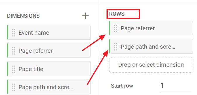 Step 4: Create Rows